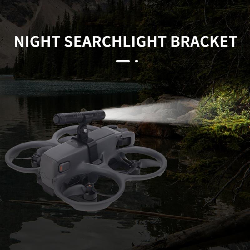 Drones Strobe Light High Lumen LED Spotlights with Brackets for Avata 2 Drones, 120Lumen Waterproof Outdoor Accessory
