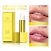 Color Changing Lipstick 2 in 1 Lip Blush Balm 24K Gold Long Lasting Moisturizing Nourishing Lips Plumper Deep Hydration Care