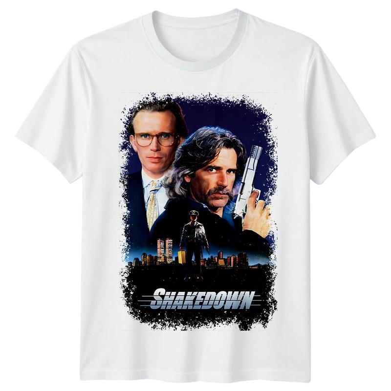 Shakedown (1988) Movie Poster Inspired Unisex T-Shirt Retro 80s Tee