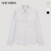 [shs Miss] Basic Flap Pocket Shirt Swwsto11060