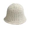 New Autumn and Winter Warm Knitted Fisherman Hat for Women Japanese Style Simple and Fashionable Face Showing Small Travel Casual Bucket Hat