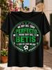 No Completamente Perfecto Pero Un Aficionado del Betis Es Aún Mejor Gráfico Balón de Fútbol Verde y Laurel Español Unisex Todas las Camisetas