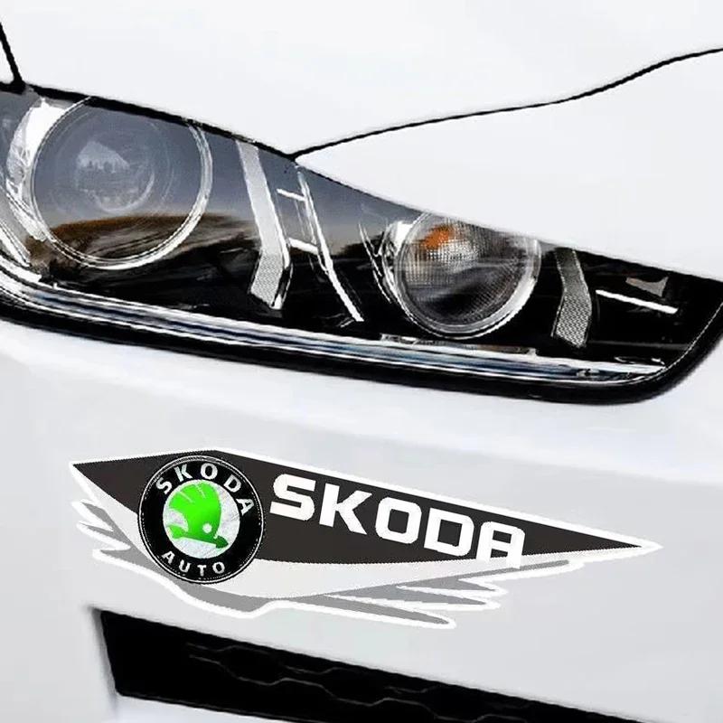 Wodoodporne Naklejki Przeciwzarysowaniom na Samochód dla Skoda Fabia Superb Octavia Kodiaq Yeti Citigo Felicia Kamiq Rapid Scala Akcesoria