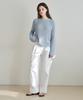 Wednesday Oasis For Woman W/Herring Roll-Up Wide Cotton Pants_Ivory(W26Pt10)