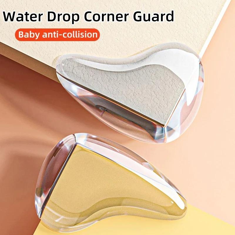 Baby Safety Silicone Edge Protector Soft Transparent Child Proofing Anti-Collision Table Corner Cover Furniture Protection for Kids