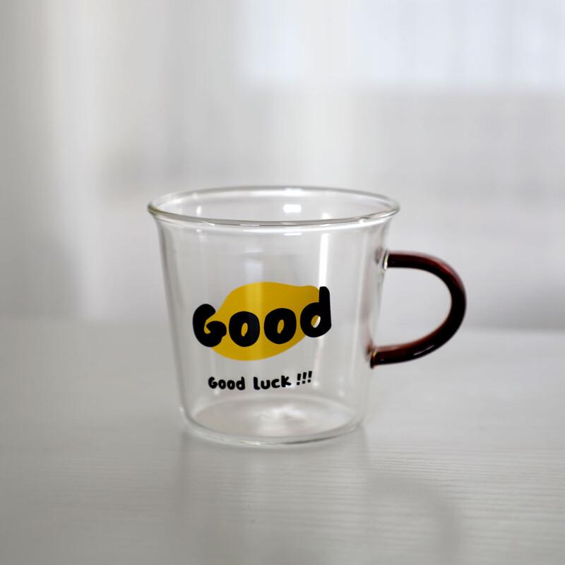 

OLOEY Термостойкий стеклянный стакан с двойными стенками для детей