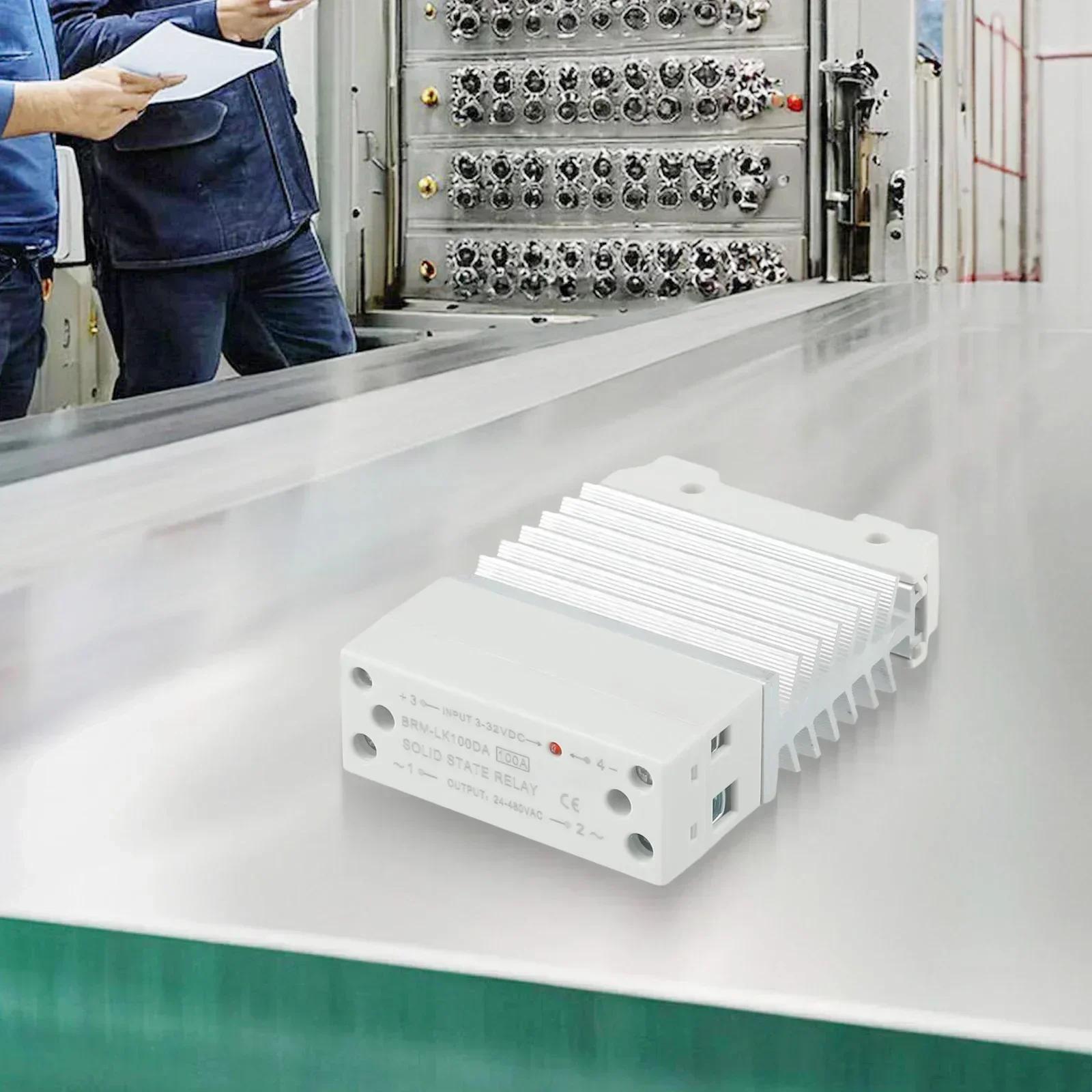 

Integrated Rail Solid State Relay Small Size LK100DA 100A DC Control AC Single Phase with Off State Leakage Current China Mainland