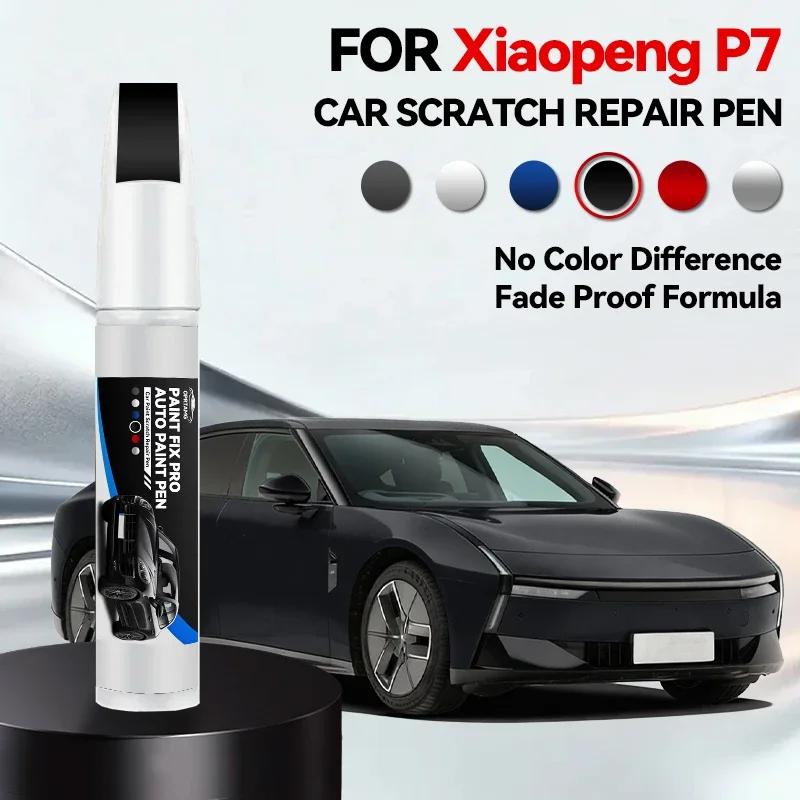For Xiaopeng P7 Paint Repair Pen Touch Up Scratch Remover DIY Auto Accessories Black White Silver Blue Grey Red