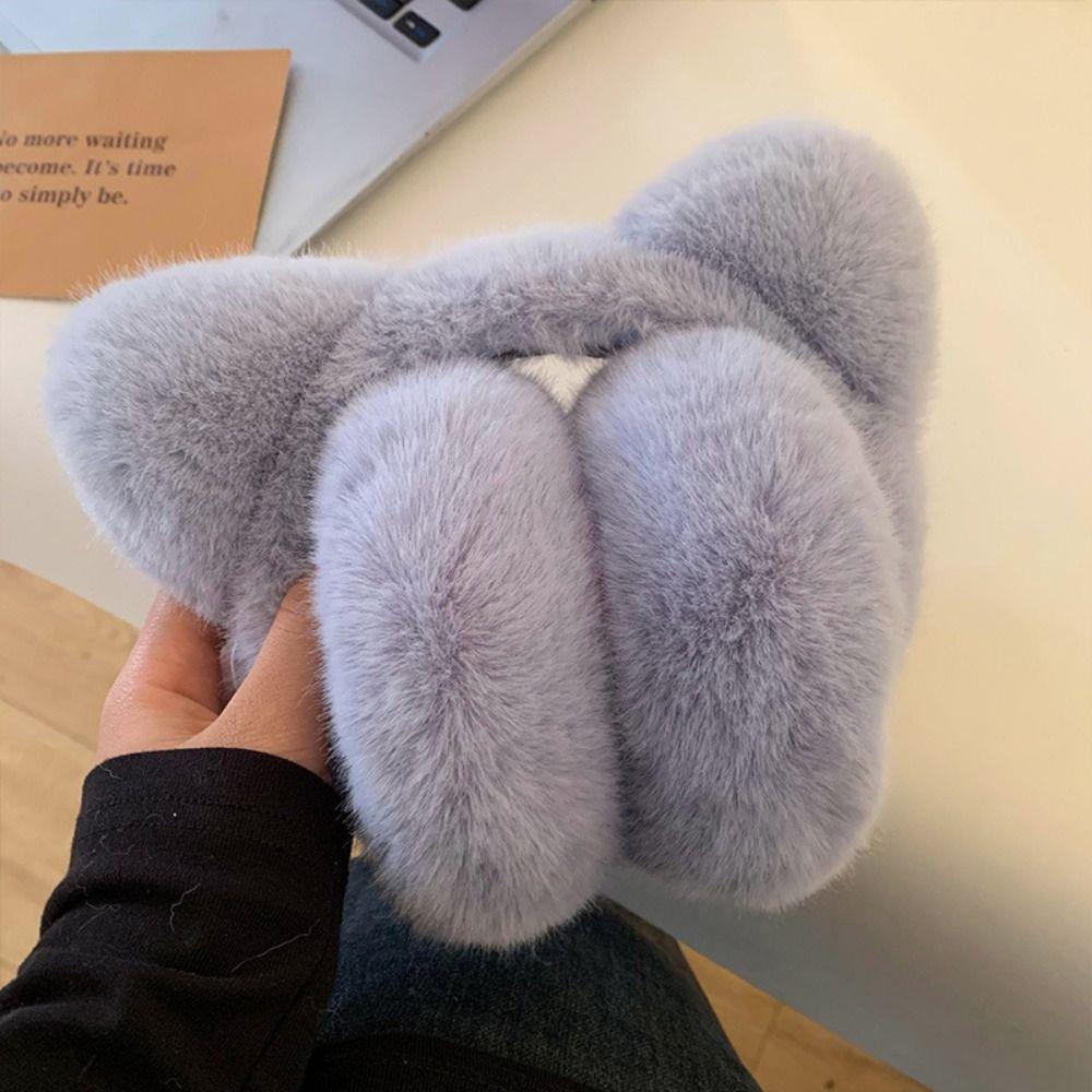 Windproof Earmuffs Cat Ear Covers Cute Ear Protection  for Women Girls