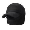 Winter Middle-Aged and Elderly Baseball Cap Woolen Cap Outdoor Warm Velvet Ear Cap