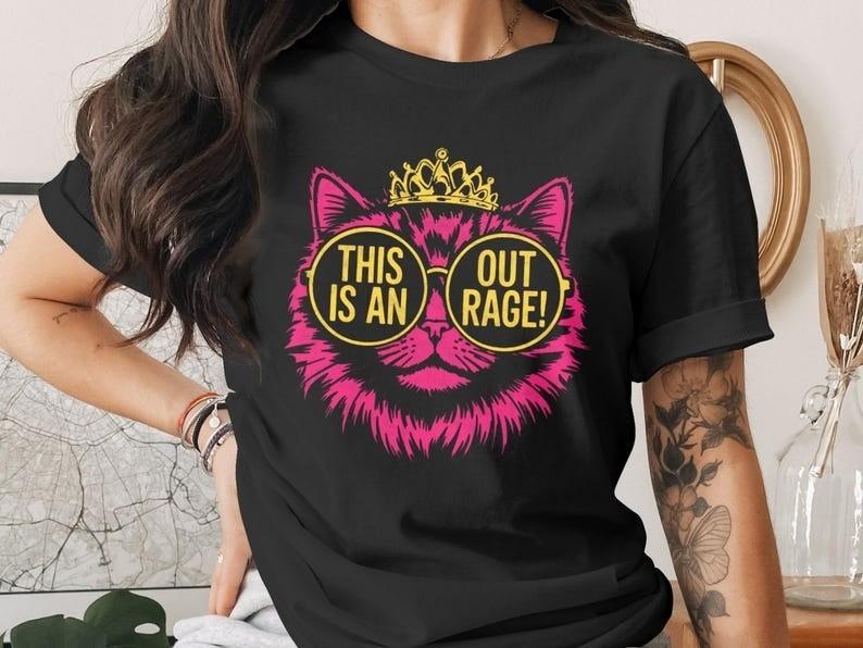 Princess Donut Shirt This is an Outrage Dungeon Crawler Carl Tee Fantasy Book Unisex T-Shirt S