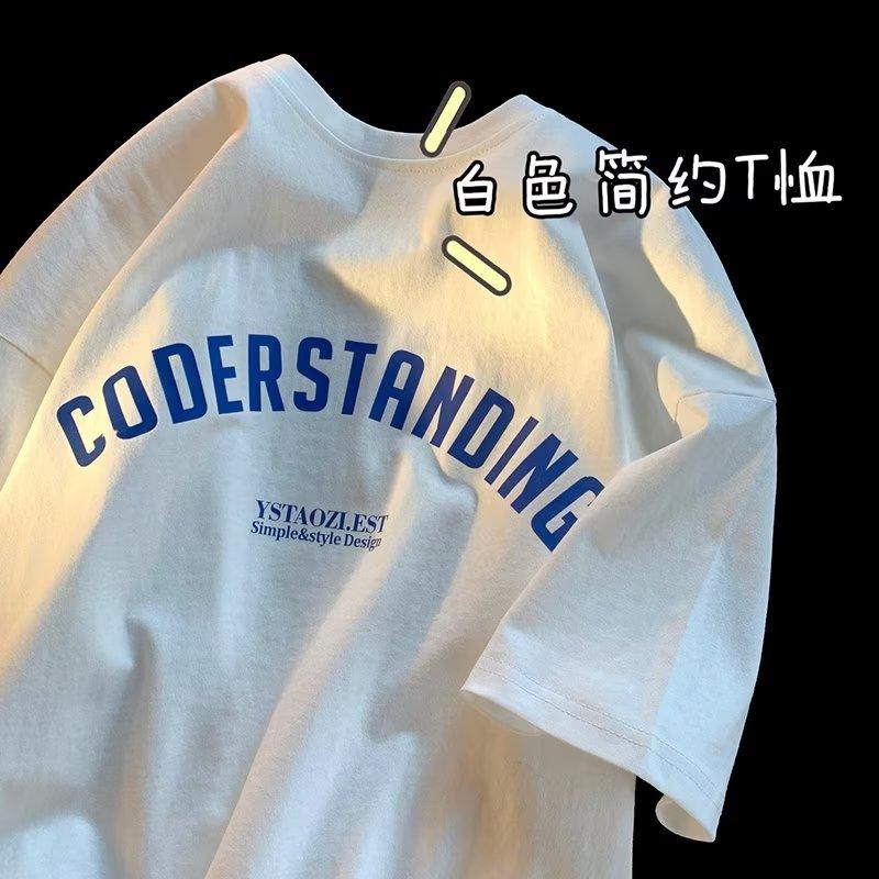 

M-8XL мужские футболки с короткими рукавами футболка с буквенным принтом мужские свободные топы с графическим рисунком с круглым вырезом модные мужские футболки в стиле ретро