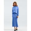 Candy Color Autumn New Casual Loose Fashion Dress Two-piece Set