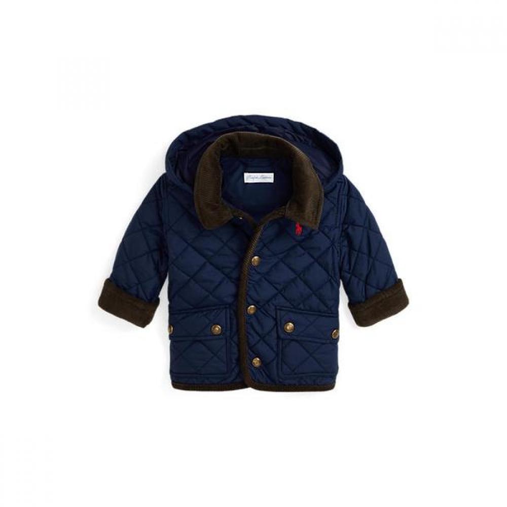 Ralph Lauren Baby Boys Hooded Half Jacket  Cwpootwi6020086410 18M