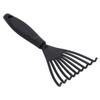 Plastic Rake Hair Comb Cleaner Hair Dirt Remove Comb Brush Cleaning Tool for Home Salon Black