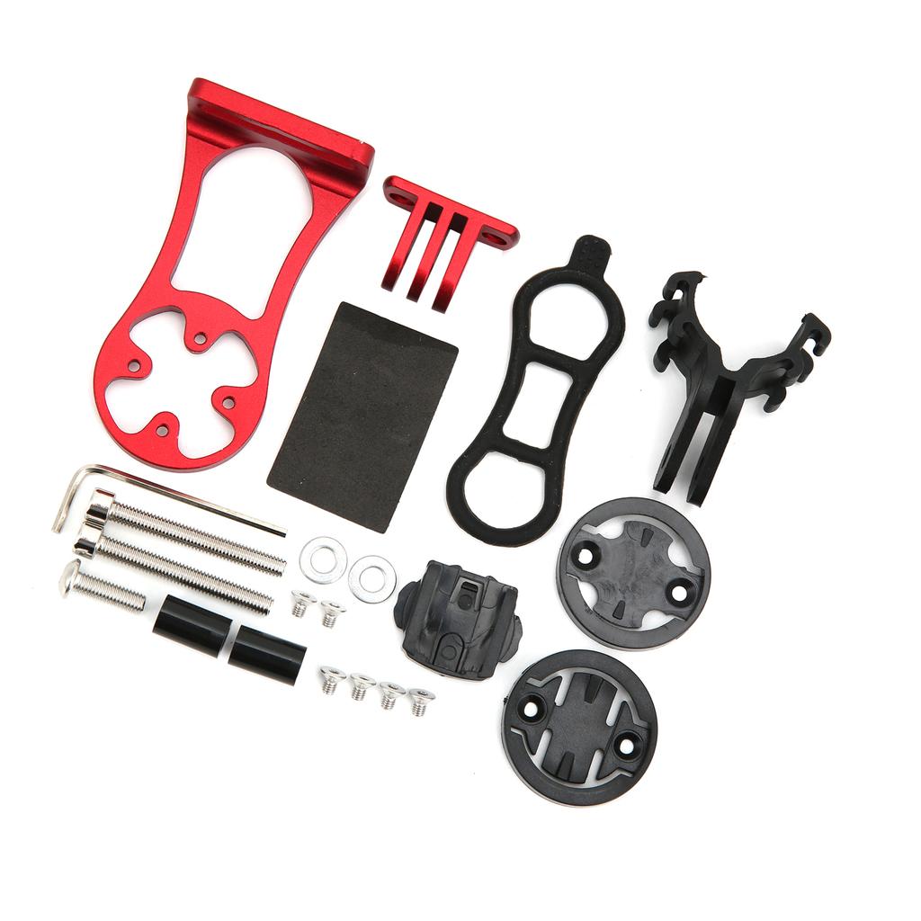 Out Front Bike Computer Mount Bicycle GPS Extended Mount for Garmin Edge Bike ComputerRed