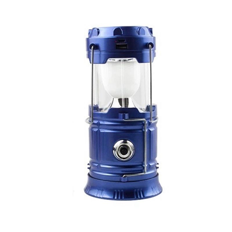 5800 Solar-Powered Portable Multifunction Camping Lantern - Outdoor Emergency Tent Light