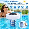 Solar Powered Solar Pool Ionizer Water Purifier Solar Pool Cleaner  for Pool Cleaning