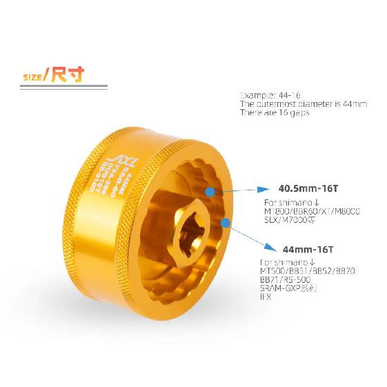 5 In1 Bottom Bracket Tool Kit Bike Bottom Bracket Remover for DUB BBR60 BB93 BB52 BSA30 BB386EVO Bicycle Installation Removal