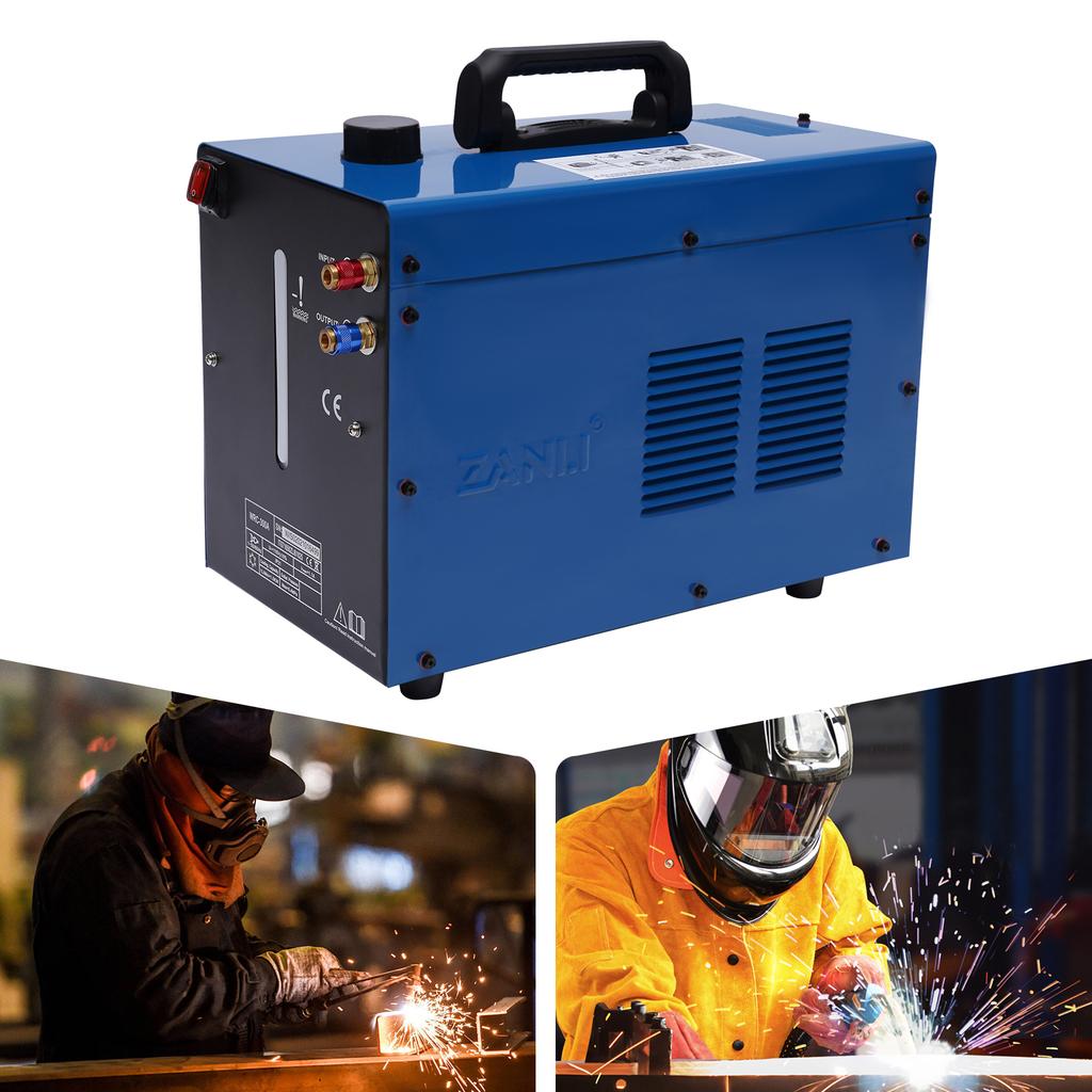 Welding Water Cooler, 370W High Power Pump, 8L Capacity, with 2 Water Pipes & Quick Connectors, for Efficient Welding Cooling