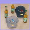 Bier Borduurwerk Baseballpet Met Zonneklep En Flesopener Voor Casual Kleding