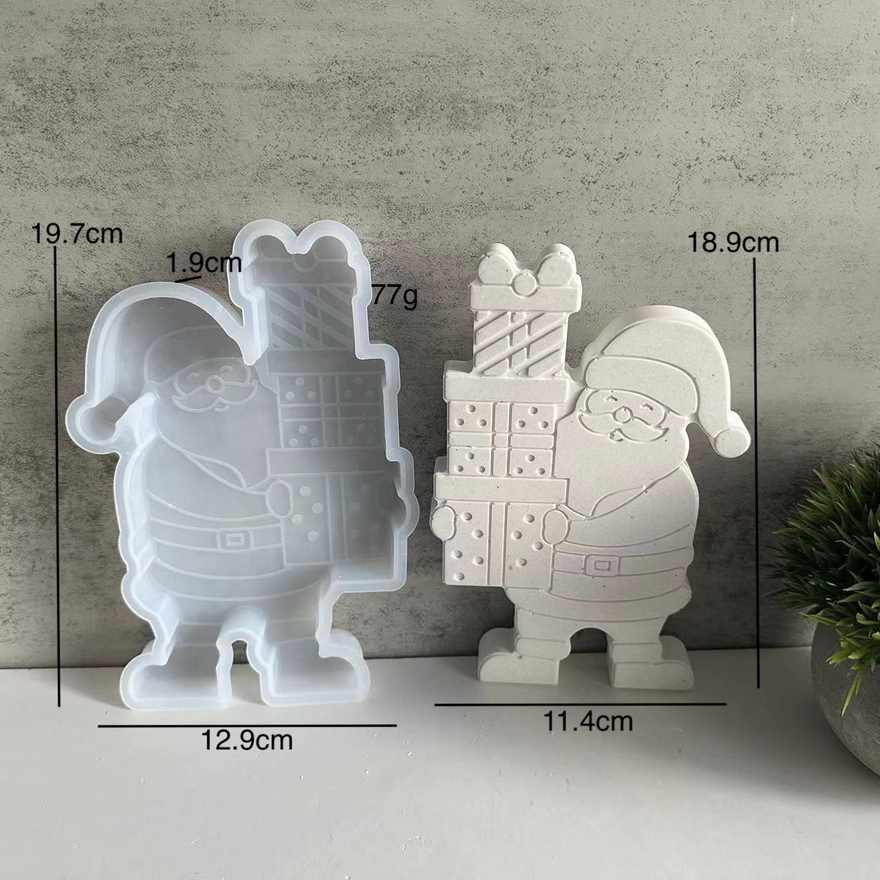 

Рождественские украшения своими руками Санта-Клаус Снеговик Фигурка силиконовая форма для гипсовой ароматизированной свечи эпоксидная смола кулон изготовление 2024