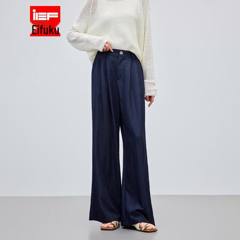 IEF Women s 2026 Spring/Summer Relaxed Fit Wide-Leg Pants S