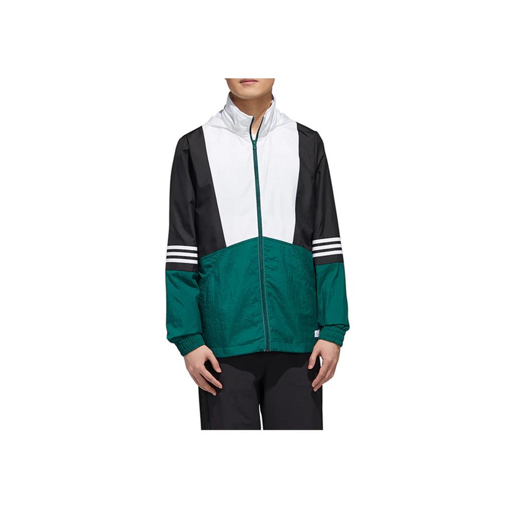 Adidas Neo Sports Long Sleeve Jacket Men Jackets Green GJ8762