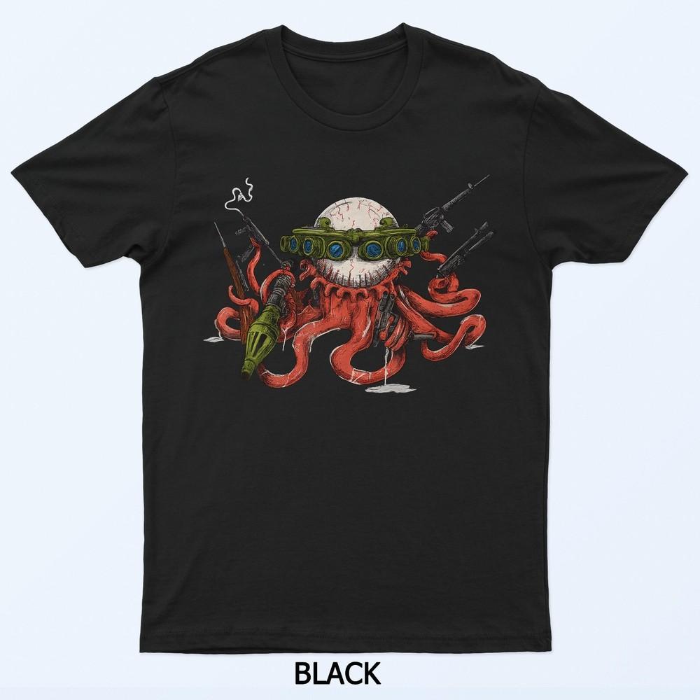 

Tactocellus Octopus Monster Dark Fantasy Gaming T-Shirt S