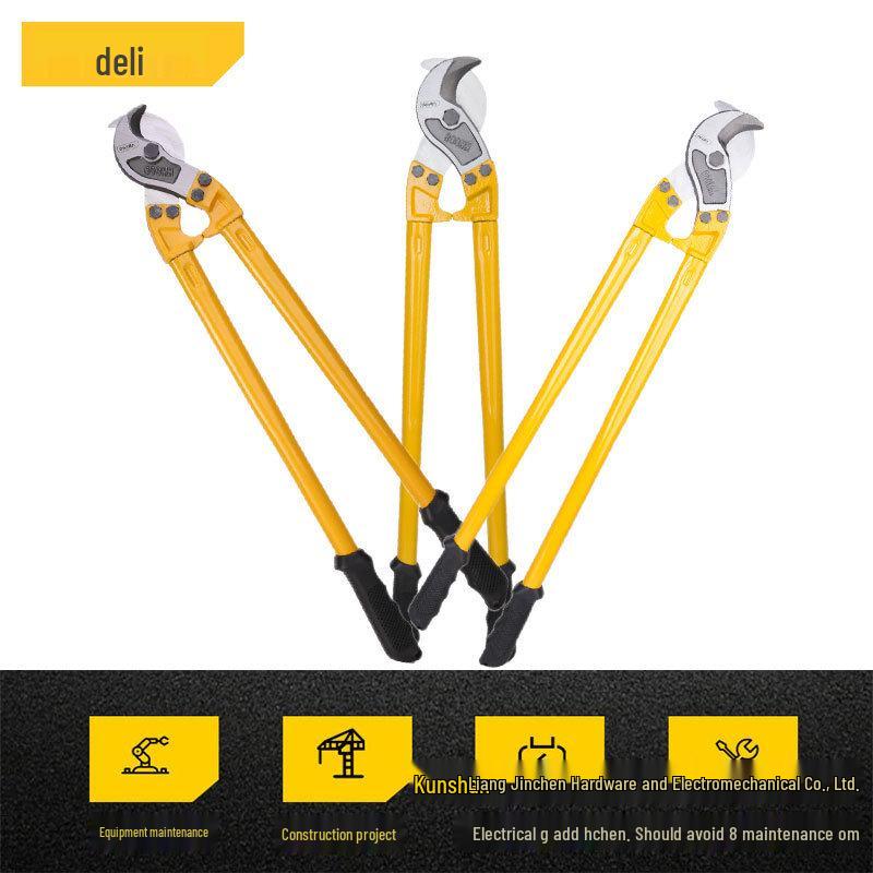 Deli Tools Heavy Duty American-Style Cable Cutter & Wire Stripper DL90036 DL45018 American Cable Cutter 450mm