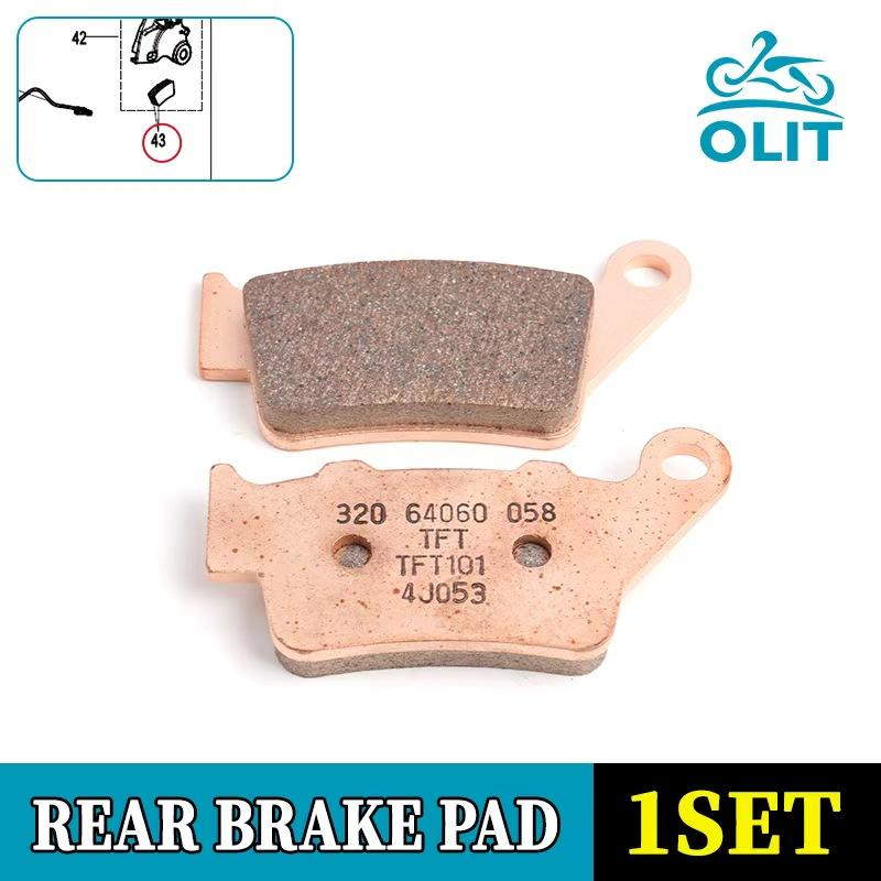 For CFMOTO 450MT Front&Rear Brake Pad 450MT Brake Pads Motorcycle Original Parts Rear brake pad