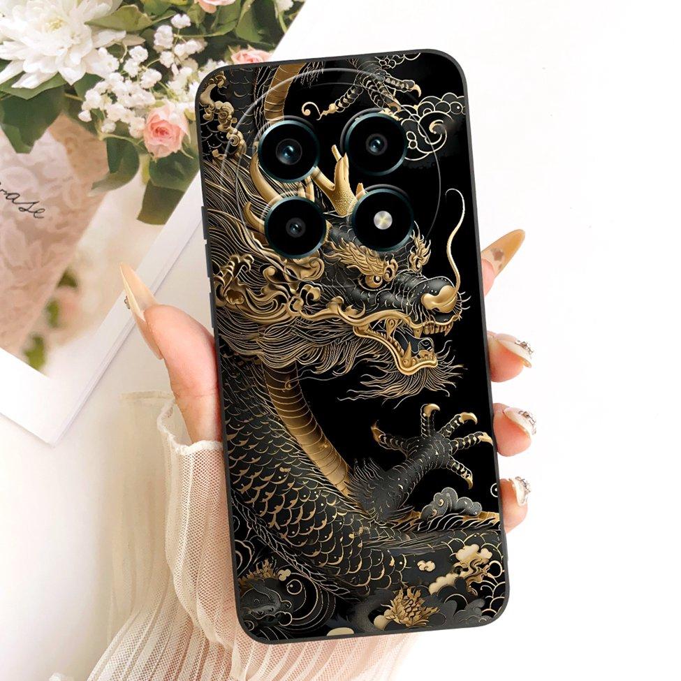 For Realme 13 Pro 5G Case Luxury Fashion Cool Kawaii Cute Painted Silicone Casing For Realme RMX3990 RMX3989