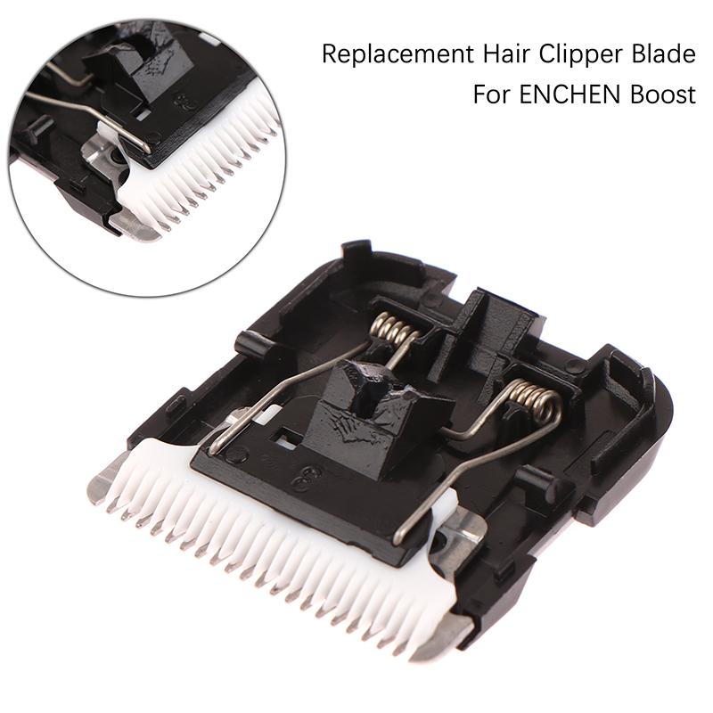 1PCS Black Replacement Hair Clipper Blades Ceramic Cutter Head For Enchen Boost Hair Cutter Hair Clipper Universal Accessories one size