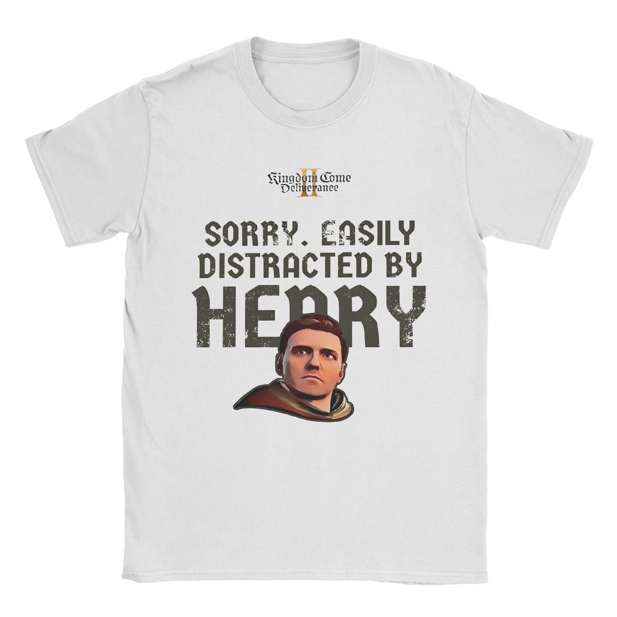 

Ганс Капон KCD2 Kingdoms Come Deliverance Вбрання Унісекс Футболка Чиста Бавовна Футболка З Принтом Футболка Одяг M