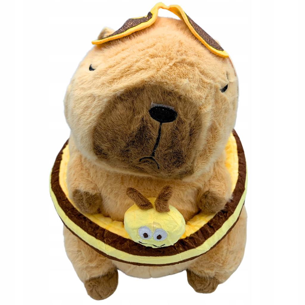 Plush Toy Capybara Bee Bee Plush Toy 30Cm