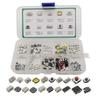 SMD Micro Tactile Push Button Switch Accessories Kit Car Remote Control Tablet Micro Momentary Key Touch Switch Assortment Set Switches4