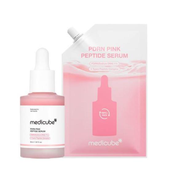 Medicube PDRN Pink Peptide Serum 30ml+Refill 30ml