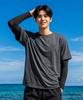 Helingbon Layered Short Sleeve Long Sleeve Loose Fit Rash Guard (1 Color) / Rc104