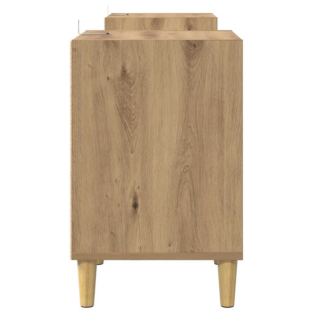TV Cabinet Artisan Oak 160 x 35 x 55 cm Particleboard