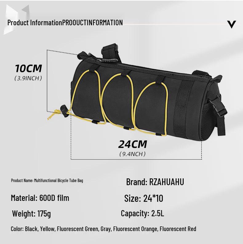 Multi-Functional Waterproof Handlebar & Shoulder Bag for Mountain Biking