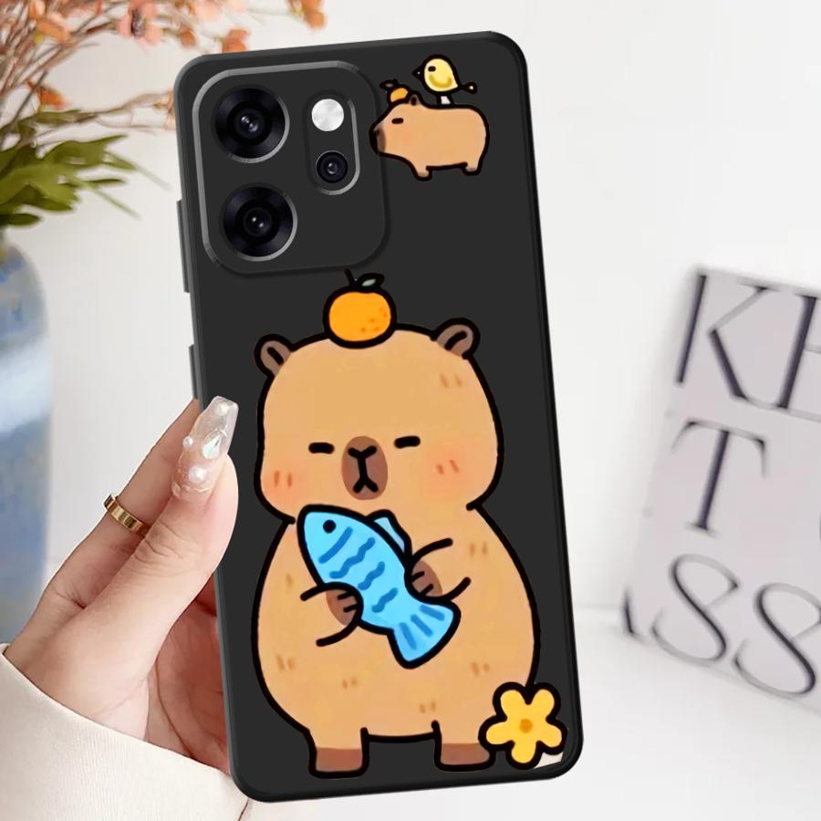 

Capybara Pattern Case for Oppo A3 A54 A17 A32 A73 A7 A52 A15 A32 A12 A36 A5 A53 A11 A37 A18 A31 A72 A9 A38 A16 A33 A71 Soft Back OPPO A18