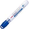 Mitsubishi Pencil Whiteboard Marker Notification Sensor Medium Point Round Core PWB1204M Blue 5 Pieces