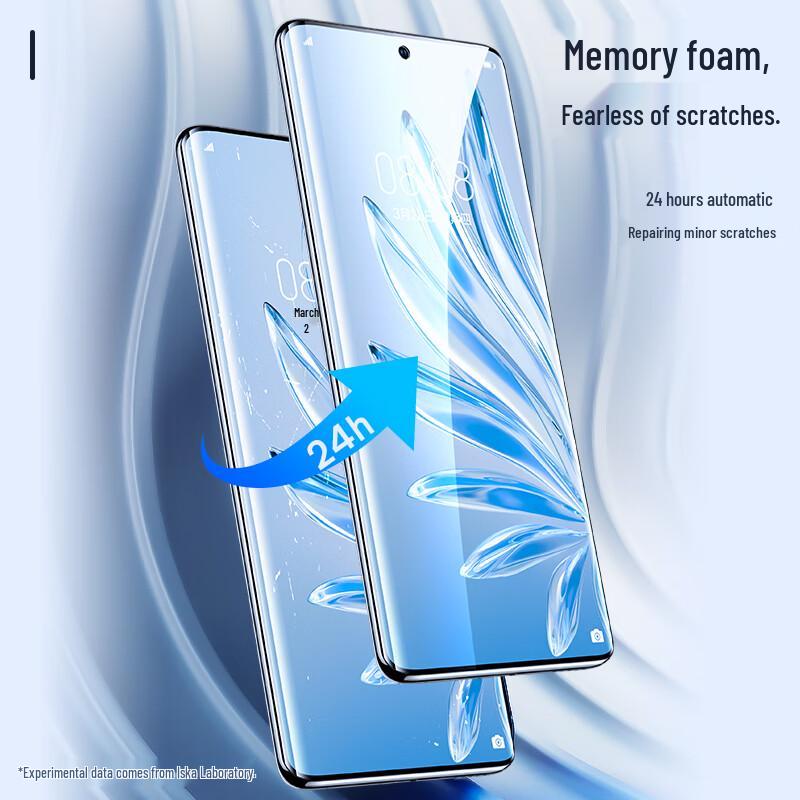 YISKA Nano Full Screen Hydrogel Film for Honor 60/70/80SE/X40 (2-Pack)
