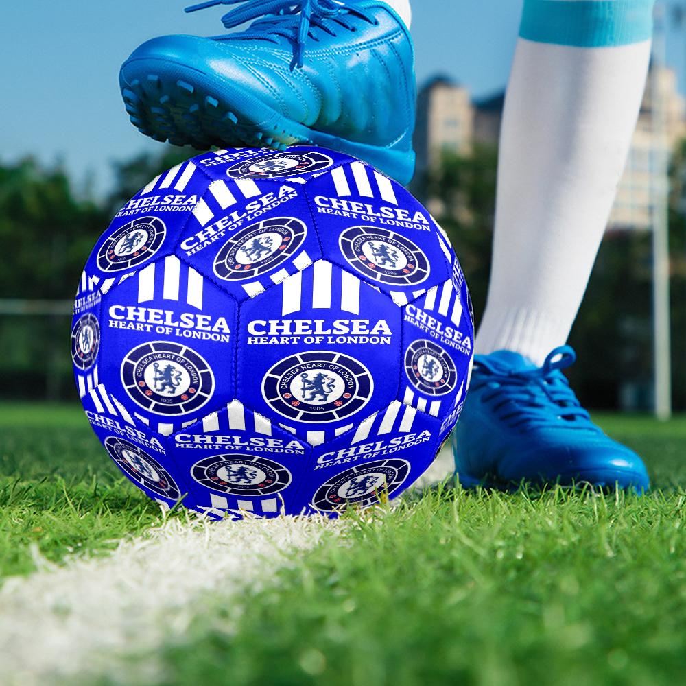 Chelsea Football Club Thema Größe 5 Fußball, Geeignet für Spiele drinnen und draußen, ein Geschenk für jeden geeignet.