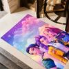 Fantasy Warrior Trio Area Rug Suitable for Living Rooms Bedrooms Game Room Dormitory Anti-slip Rug Anime Office Decor Best for Christmas