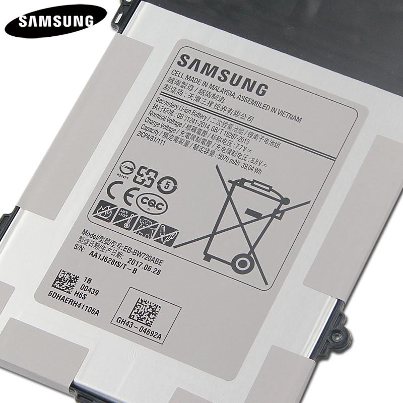Original Replacement Battery EB-BW720ABE EB-BW720ABA For Samsung Galaxy Book 12.0" 12 Inches Rechargeable Battery 5070mAh