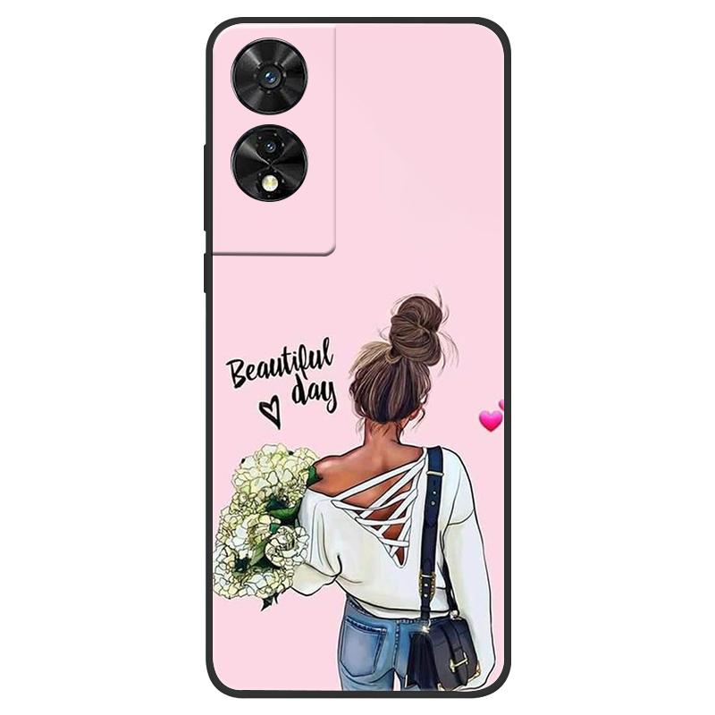 Case For TCL 505 Case T509K T5094 Cool Silicone Protective Cover for TCL 505 50 SE 50SE Bumper Fundas Coque For TCL 50 5G Shell