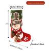 Tall Hat Snowman Christmas Stocking