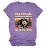 Unisex Summer Delight Round Neck T-Shirt