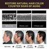 Black Hair Shampoo for Natural Hair, Instant Black Hair Shampoo Hair Dye Shampoo for Men Women Black Color